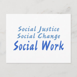 Social Work Postcard