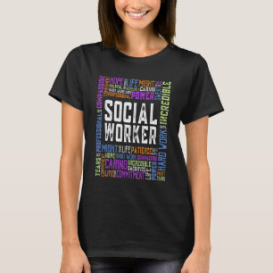 Social Work Social Worker Month Women Men Youth T-Shirt