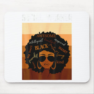Social Worker Black History Queen Melanin Afro Afr Mouse Pad
