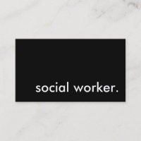 social worker.