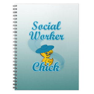 Social Worker Chick #3 Notebook