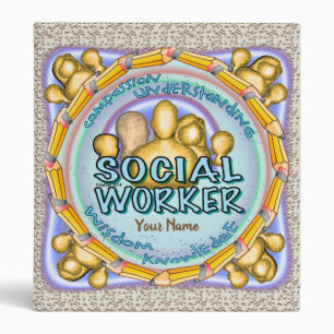 Social Worker custom binder