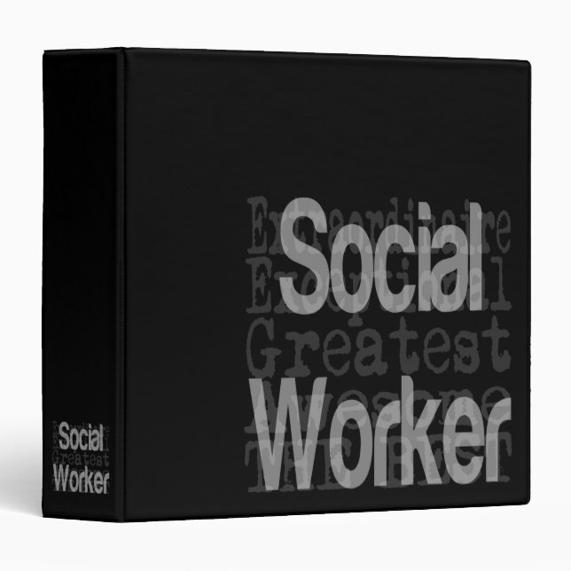 Social Worker Extraordinaire Binder (Front/Spine)