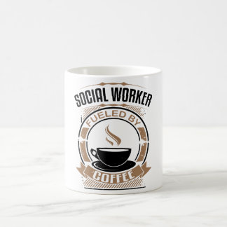 Social Worker Fuelled By Coffee Coffee Mug