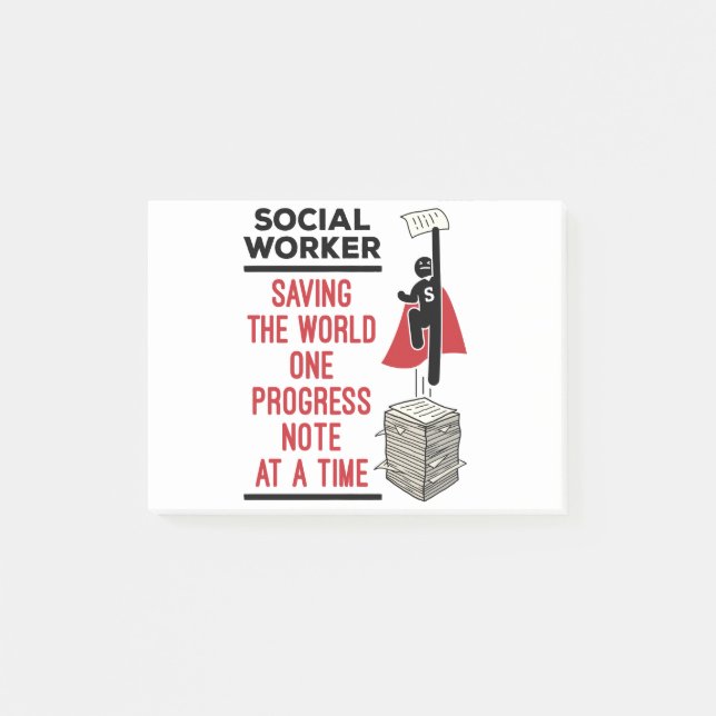 Social Worker Funny Progress Note Social Work (Front)