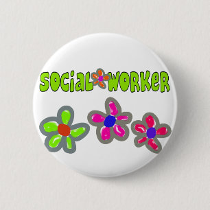 Social Worker Gifts 2 Inch Round Button