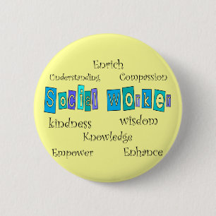 Social Worker Gifts 2 Inch Round Button