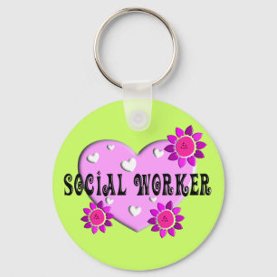 Social Worker Gifts Keychain