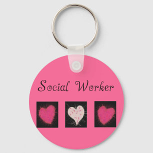 Social Worker Gifts Keychain