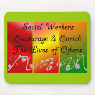 Social Worker Gifts Mouse Pad