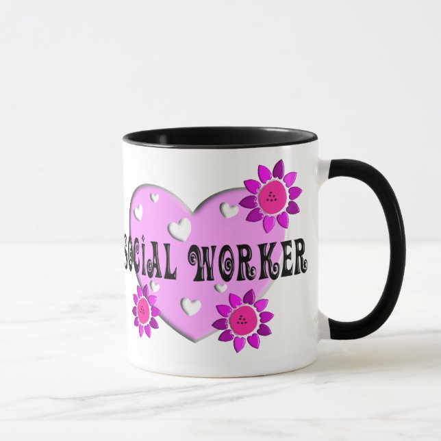 Social Worker Gifts Mug (Right)