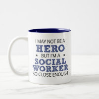 Social Worker Hero Humour Novelty