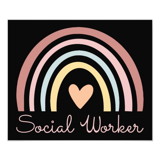Social Worker II Photo Print (Front)