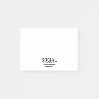 Social Worker Post-It Notes