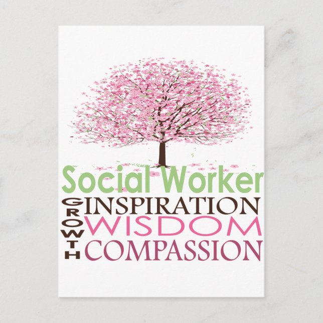 Social Worker Postcard (Front)