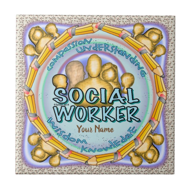 Social Worker  Tile (Front)