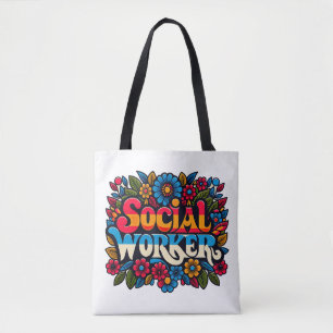 Social Worker Work MSW Gift Masters Tote Bag
