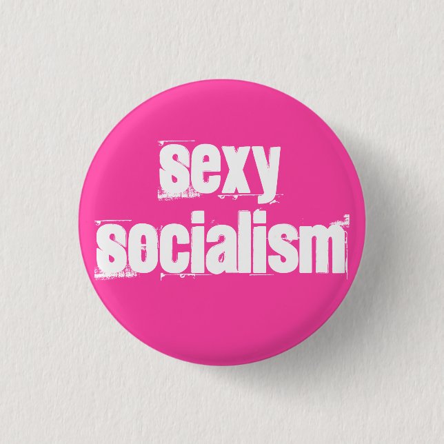 Socialism 1 Inch Round Button (Front)