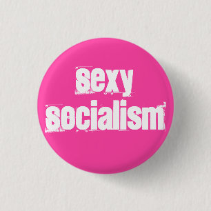 Socialism 1 Inch Round Button
