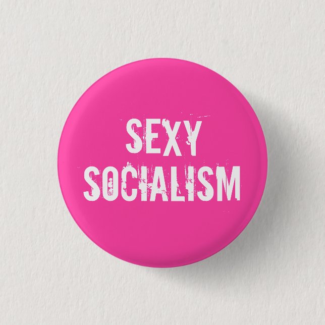 Socialism 1 Inch Round Button (Front)