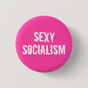 Socialism 1 Inch Round Button