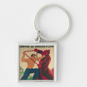 Socialism Against Bolshevism for a Free Keychain