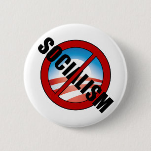 Socialism Buster 2 Inch Round Button