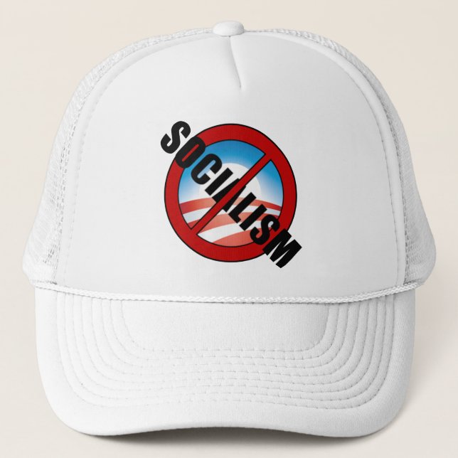 Socialism Buster Trucker Hat (Front)