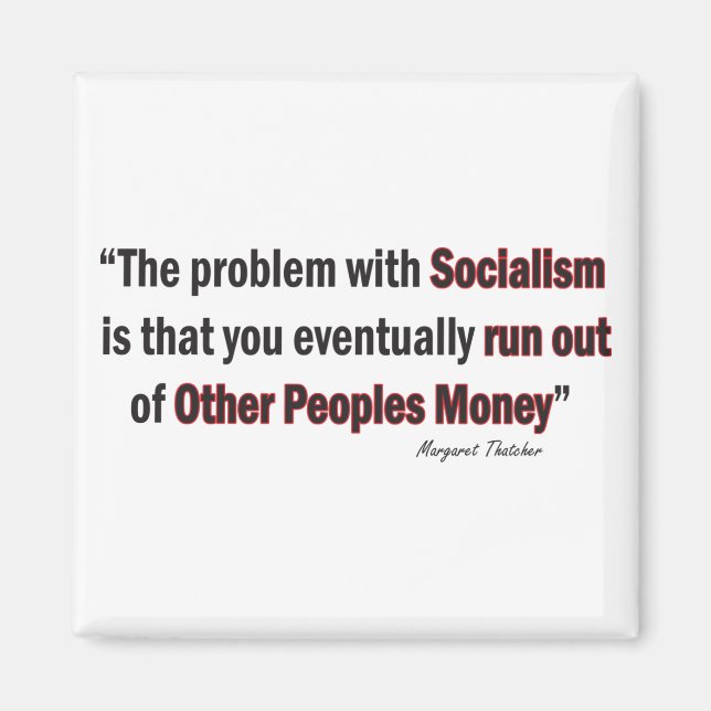 SOCIALISM MAGNET (Front)