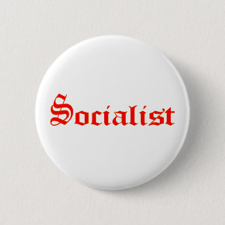 Socialist 2 Inch Round Button