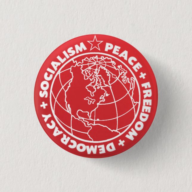 Socialist Button (Front)