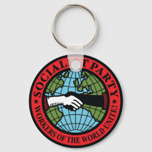 SOCIALIST PARTY USA KEYCHAIN