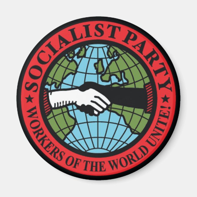 SOCIALIST PARTY USA MAGNET (Front)