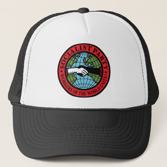 SOCIALIST PARTY USA TRUCKER HAT (Front)