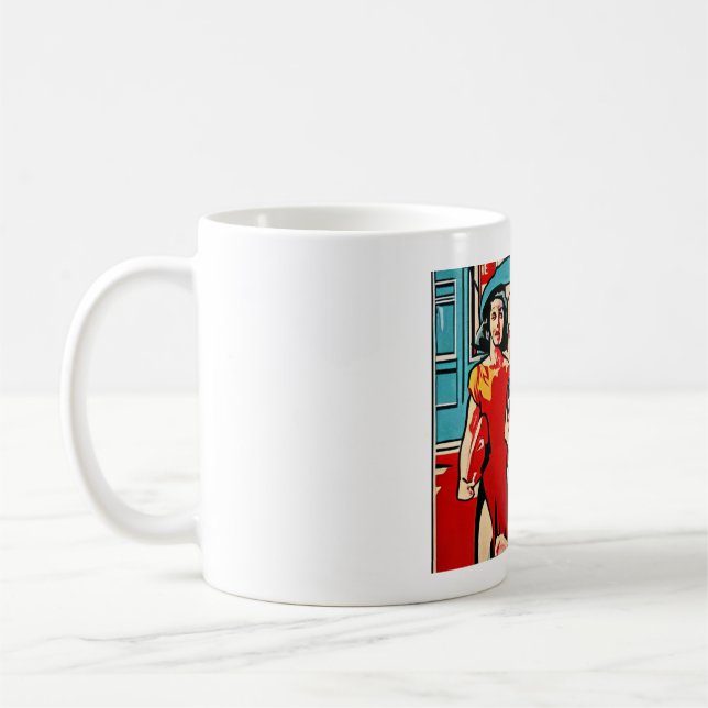 Socialist Realism Desire Coffee Mug (Left)