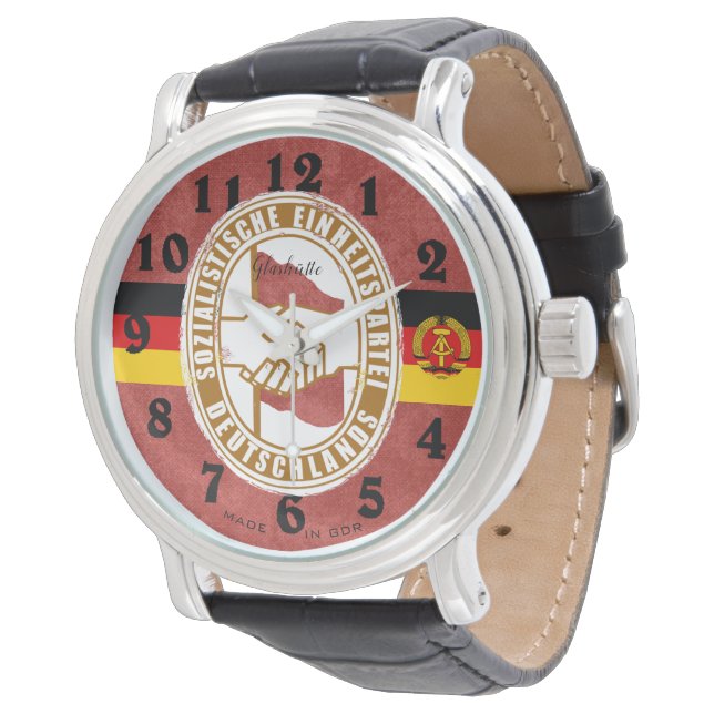 Socialist Unity Party of Germany Watch (Angled)