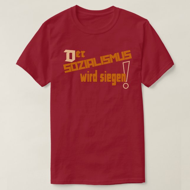 SOCIALIST VICTORY T-Shirt (Design Front)