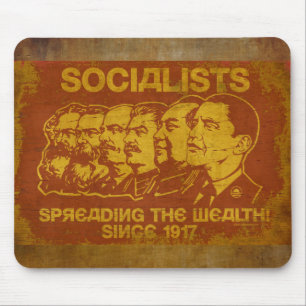 Socialists Propaganda Mousepad