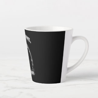 Socially absent mug. latte mug