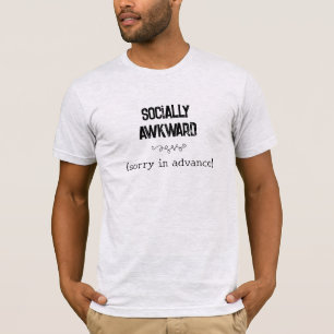 Socially Awkward Désolé d'avance T-shirt homme