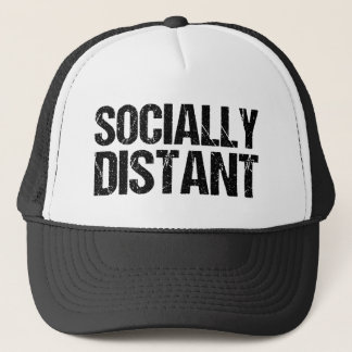 Socially Distant Trucker Hat