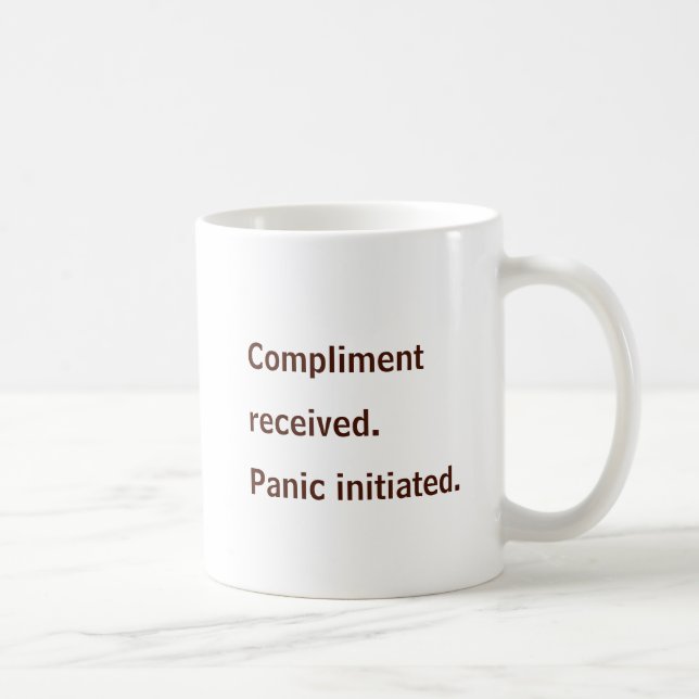 Socially Overheated Cute Coffee Bean Character Mug (Right)