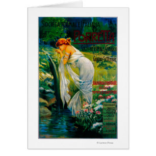 Societa Termale Italiana Vintage PosterEurope