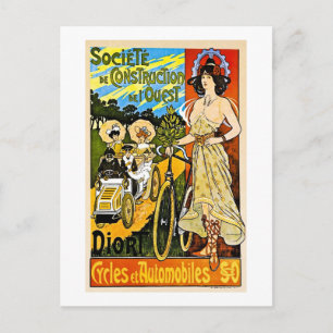 Societe' de Construction De l' Ouest - Diort Postcard