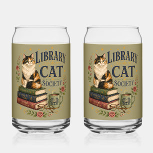 Société de la chatte de bibliothèque Calico littér