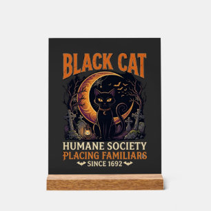 Société humanitaire du chat noir Halloween Croissa