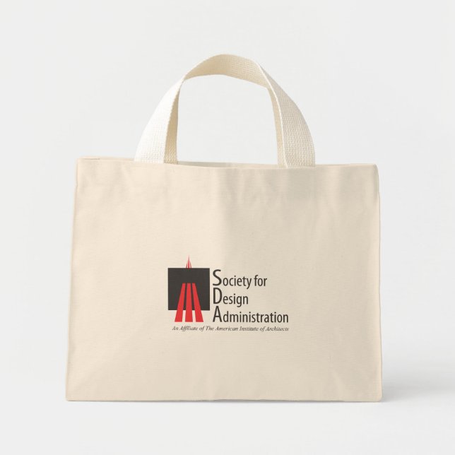 Society for Design Administration Mini Tote Bag (Front)