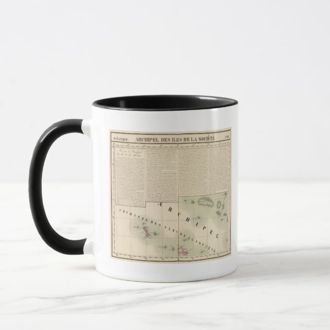 Society Islands Oceania no 42 Mug (Left)