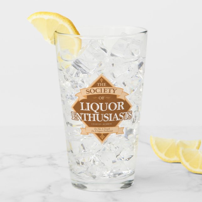 Society of Liquor Enthusiasts Glass (Front Ice)
