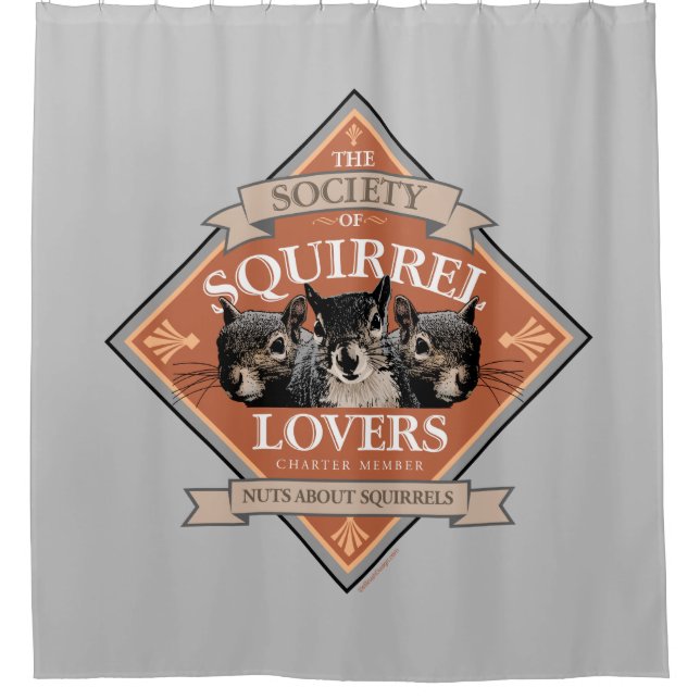 Society of Squirrel Lovers - funny squirrel (Front)